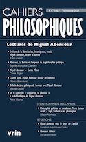 Lectures de Miguel Abensour